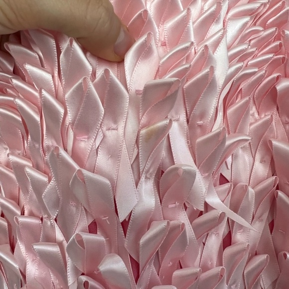 Women's Custom Breast Cancer Awareness Pink Ribbon Sleeveless Mini Dress Size S - Picture 5 of 9